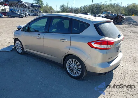2017 Ford C-Max Hybrid Se из США, поврежденный, VIN 1FADP5AU9HL103395
